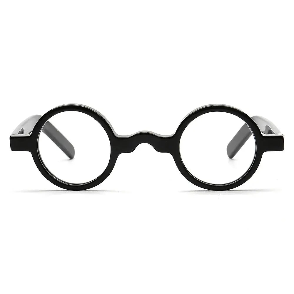Women's Round Full Rim Acetate Prescription Glasses 74118 — view 4 | Rx Spectacle