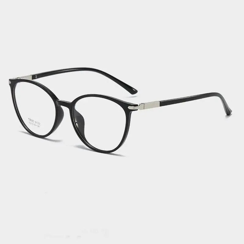 Women's Round Full Rim TR90 Prescription Glasses 8123 — view 7 | Rx Spectacle