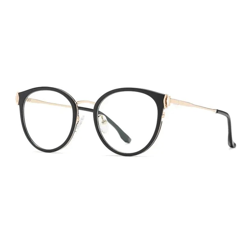 Women's Cat Eye Full Rim Acetate Prescription Glasses Tj879 — view 4 | Rx Spectacle