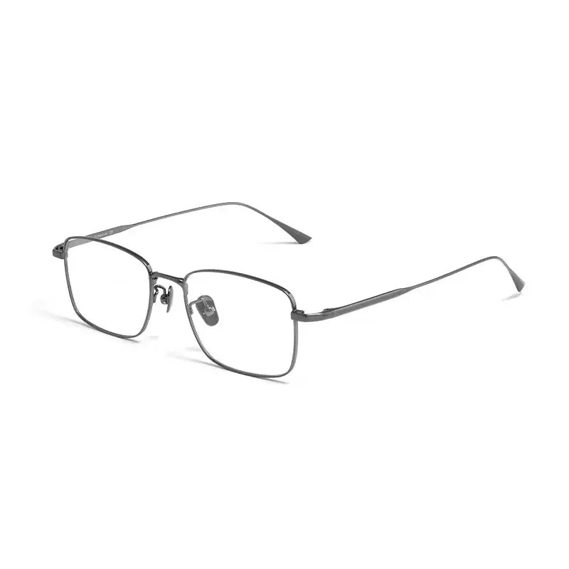 Women's Polygon Full Rim Titanium Prescription Glasses 385218 — view 3 | Rx Spectacle