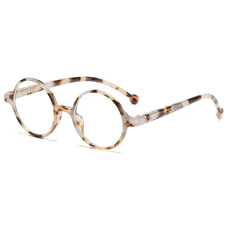 Unisex Round Full Rim Acetate Reading Glasses 5067 — view 8 | Rx Spectacle