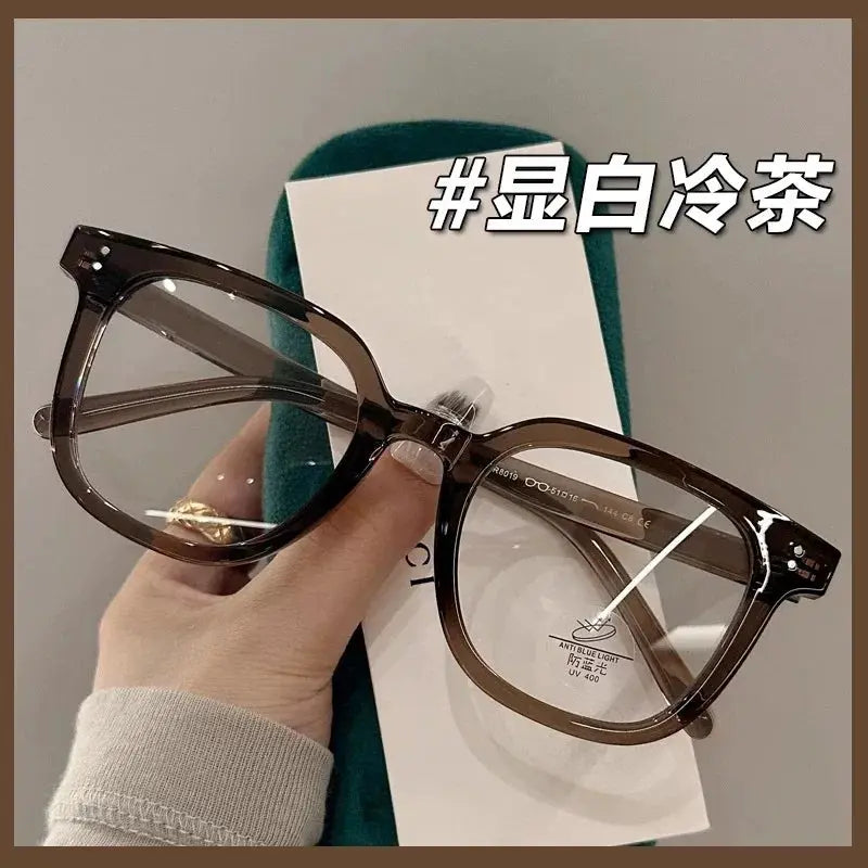 Unisex Square Full Rim TR90 Oversized Prescription Glasses 8019 — view 6 | Rx Spectacle