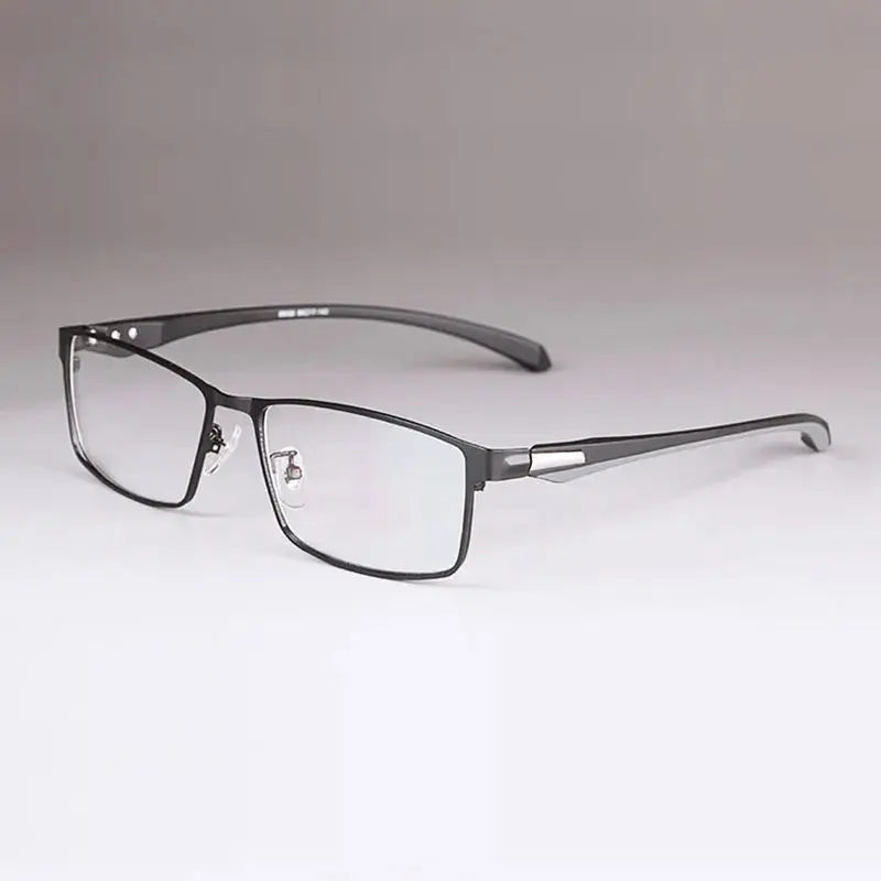 Unisex Square Semi-Rimless TR90 Prescription Glasses 56017 — view 5 | Rx Spectacle