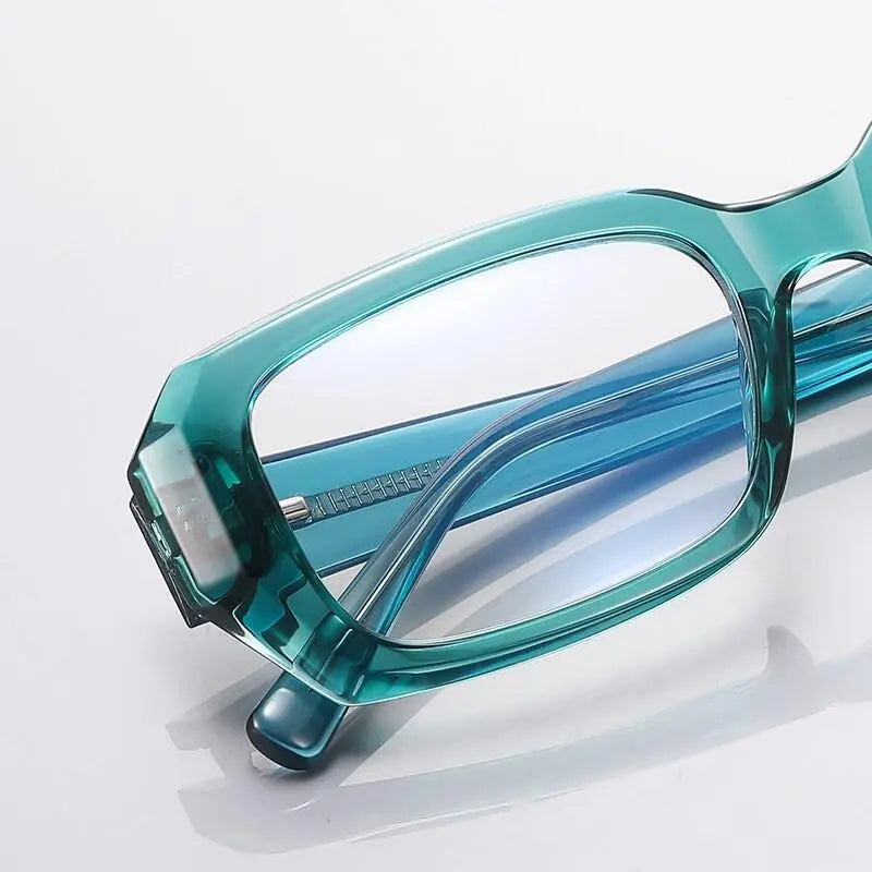 Unisex Square Full Rim Acetate Prescription Glasses 2154 — view 11 | Rx Spectacle