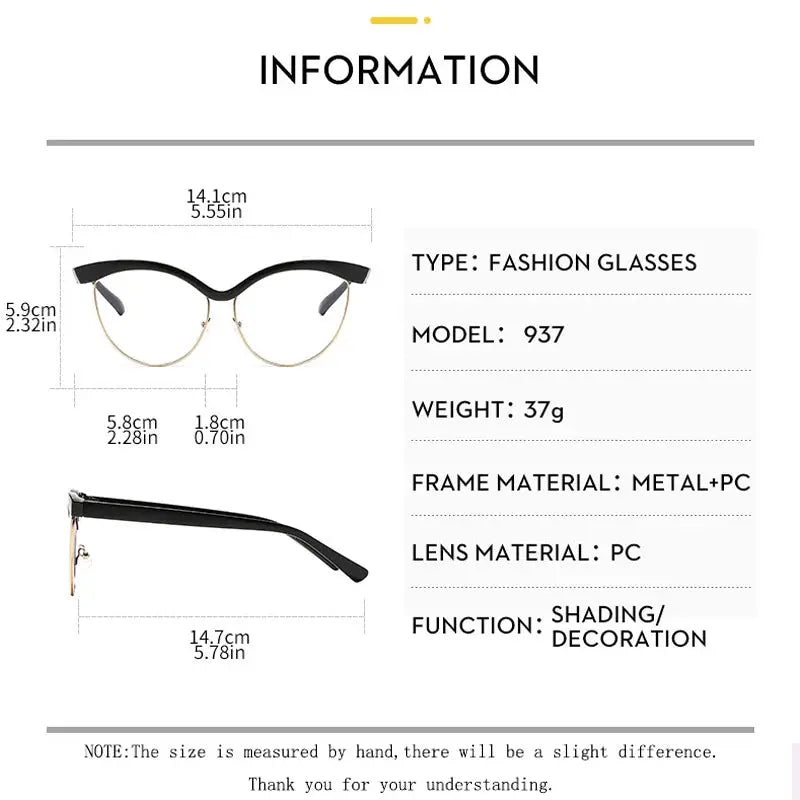 Women's Cat Eye Full Rim TR90 Reading Glasses 713162 — view 2 | Rx Spectacle