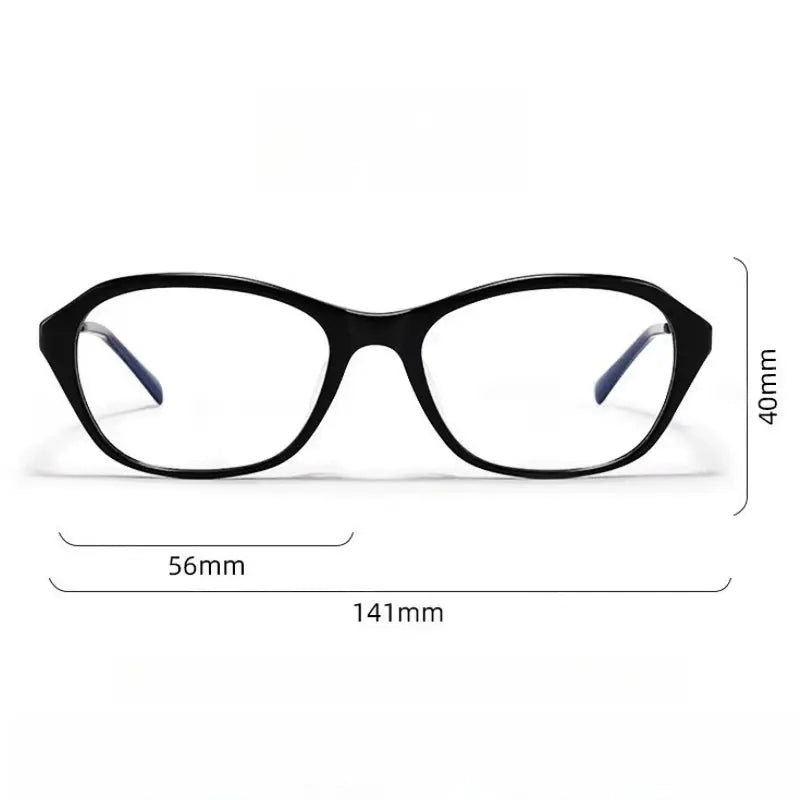 Women's Cat Eye Full Rim Acetate Prescription Glasses 94053 — view 2 | Rx Spectacle
