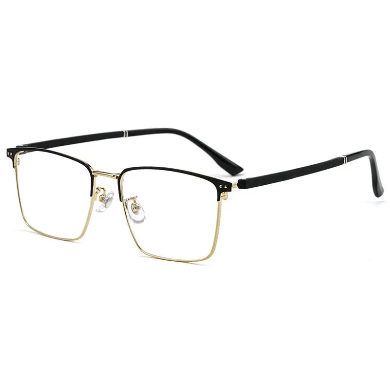Men's Square Full Rim TR90 Prescription Glasses — view 5 | Rx Spectacle