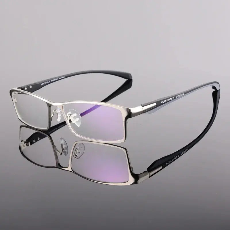 Unisex Square Full Rim Acetate Prescription Glasses 549140 — view 7 | Rx Spectacle