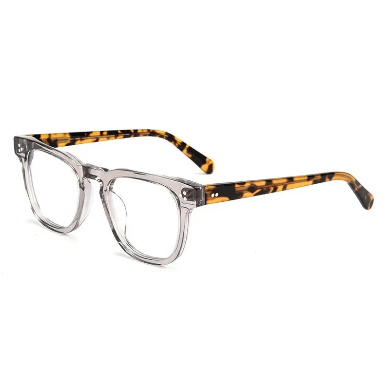 Unisex Oval Full Rim Acetate Prescription Glasses 398620 — view 5 | Rx Spectacle