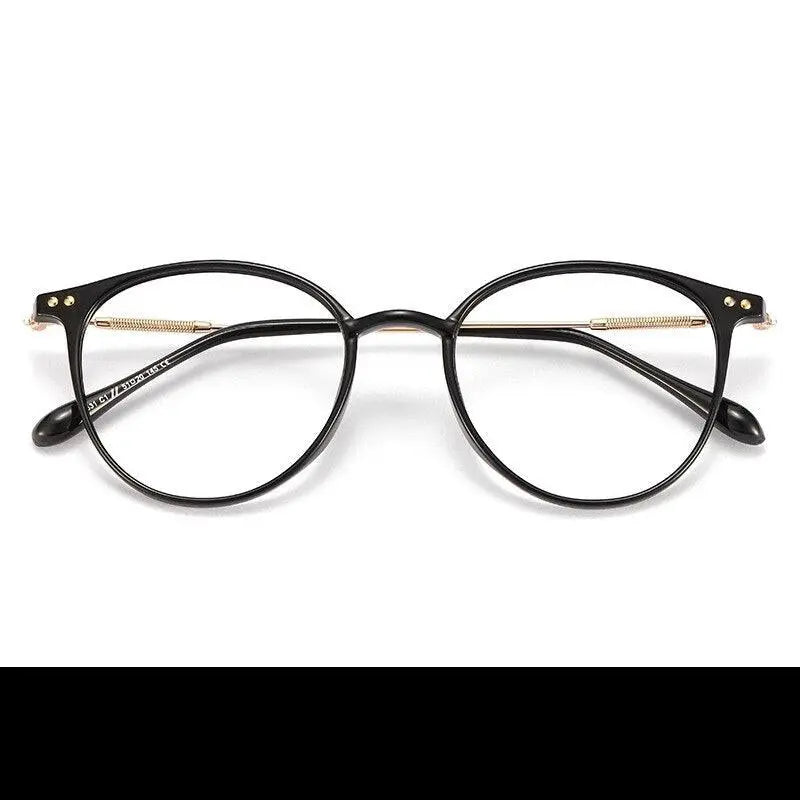 Unisex Round Full Rim TR90 Prescription Glasses 90045 — view 5 | Rx Spectacle