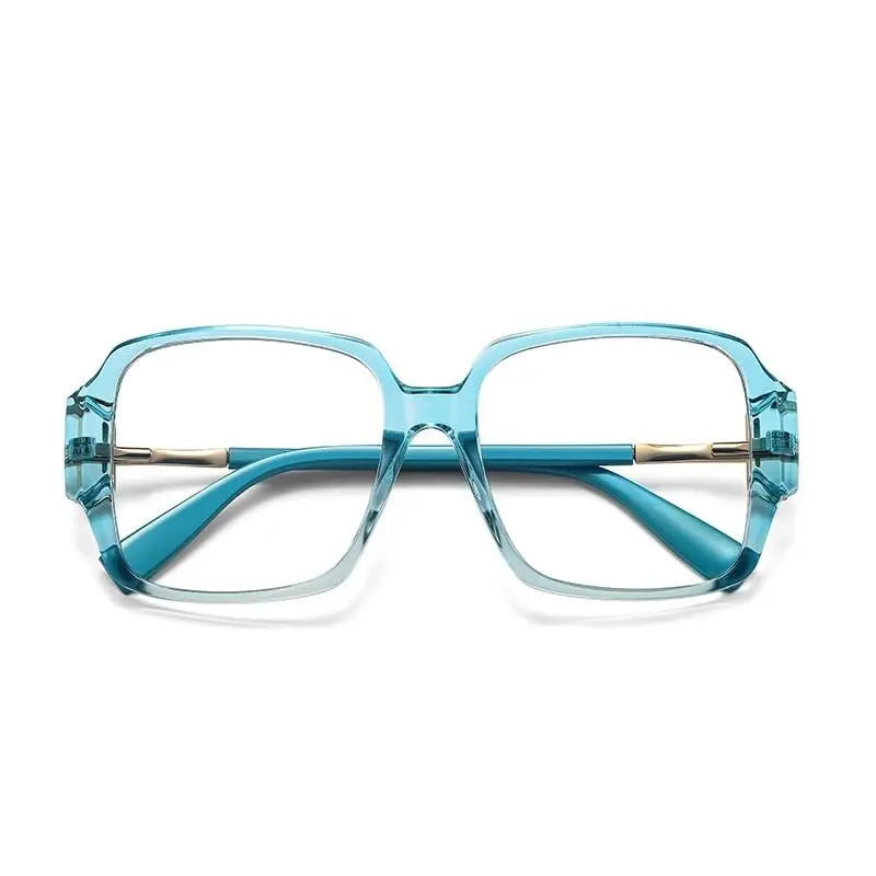 Women's Square Full Rim Acetate Prescription Glasses 2099 — view 2 | Rx Spectacle