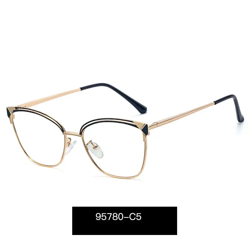 Women's Cat Eye Full Rim TR90 Prescription Glasses 795780 — view 5 | Rx Spectacle