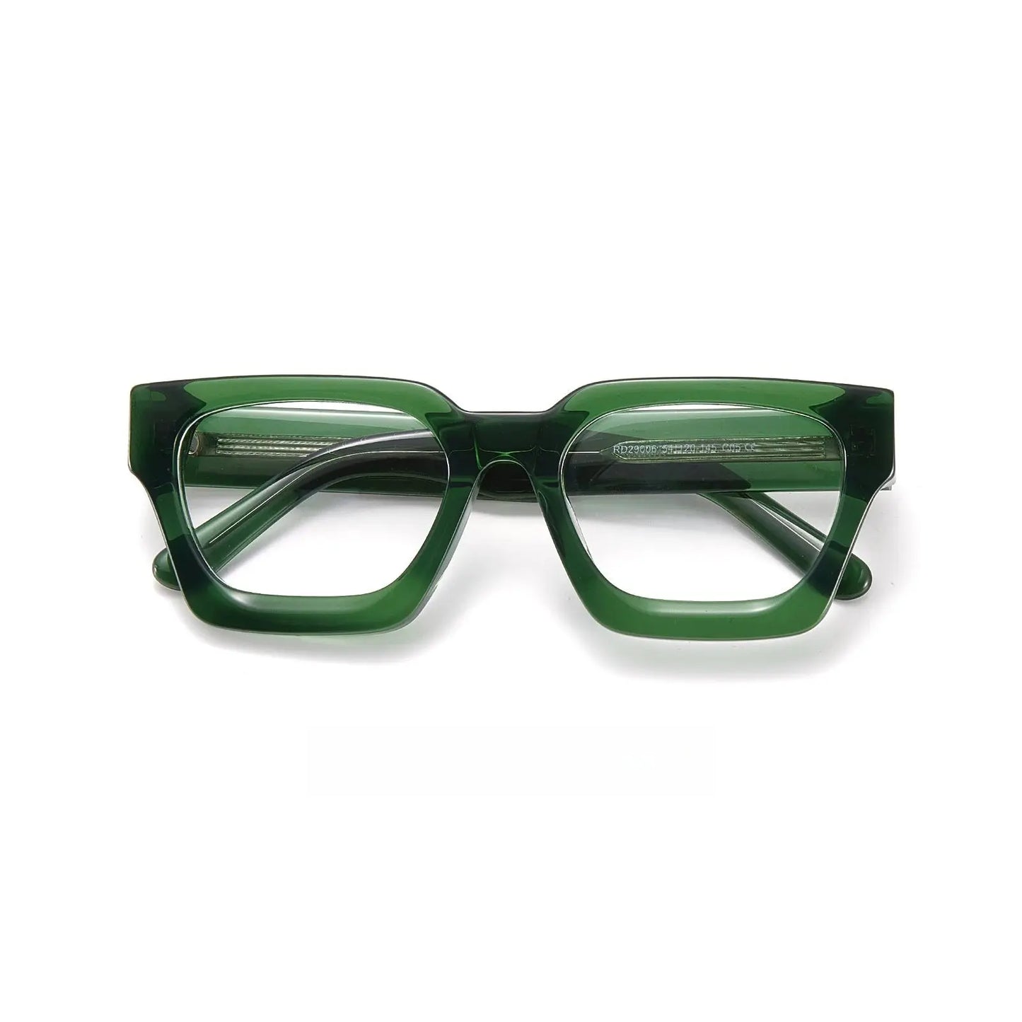 Unisex Square Full Rim Acetate Prescription Glasses 29006 — view 4 | Rx Spectacle