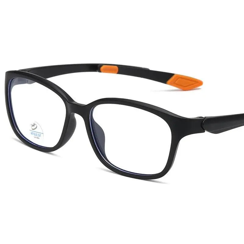 Men's Square Full Rim Sports Glasses 81299 — view 2 | Rx Spectacle