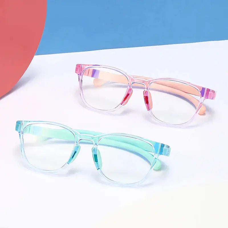 Unisex Square Full Rim Acetate Prescription Glasses 910265 — view 1 | Rx Spectacle