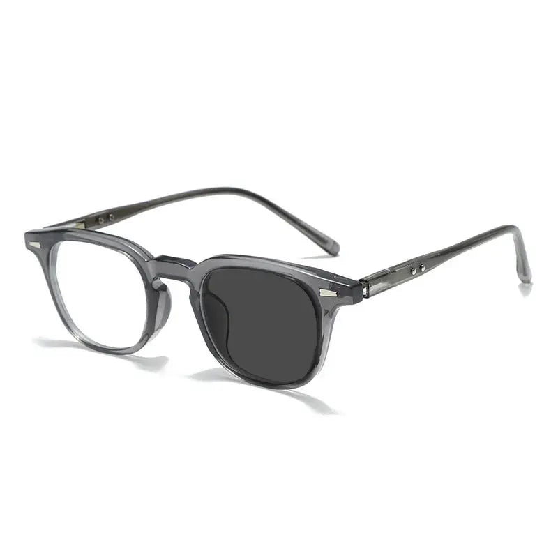 Unisex Square Full Rim Acetate Prescription Glasses L7156 — view 5 | Rx Spectacle