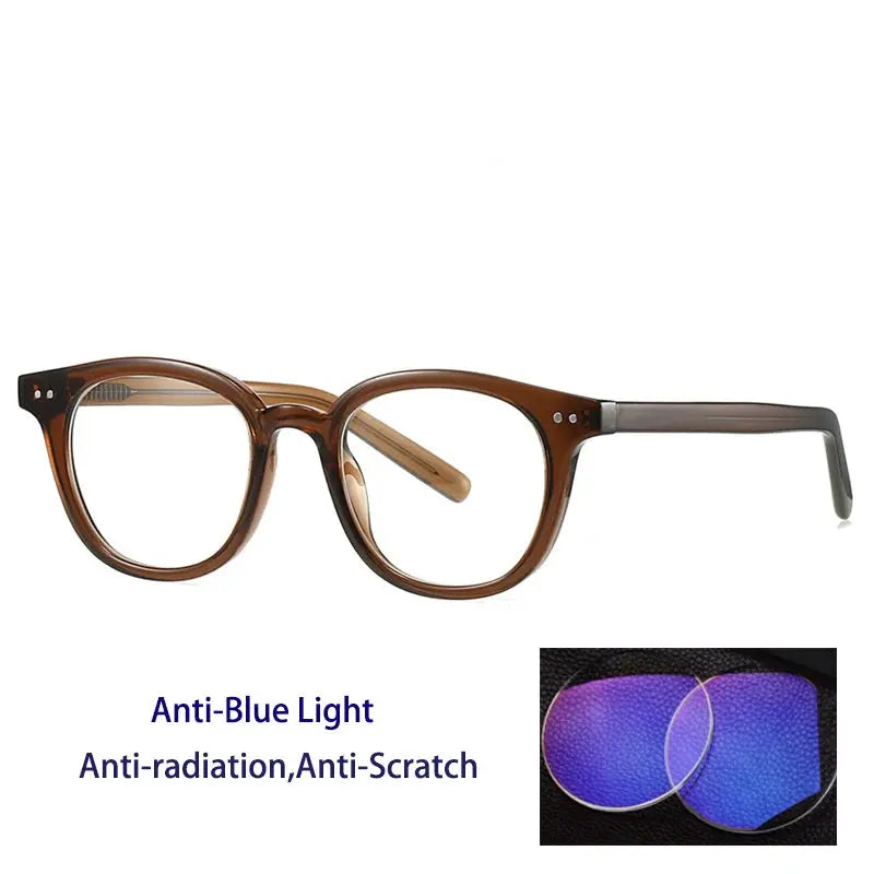Unisex Oval Full Rim TR90 Reading Glasses 28005 — view 8 | Rx Spectacle