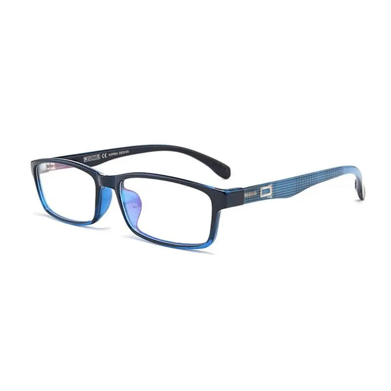Unisex Square Full Rim TR90 Prescription Glasses 2300 — view 4 | Rx Spectacle