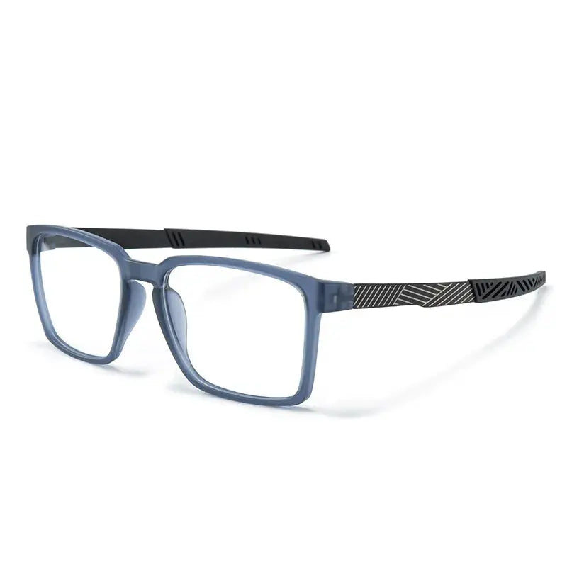Women's Square Full Rim TR90 Sports Glasses 48084 — view 7 | Rx Spectacle