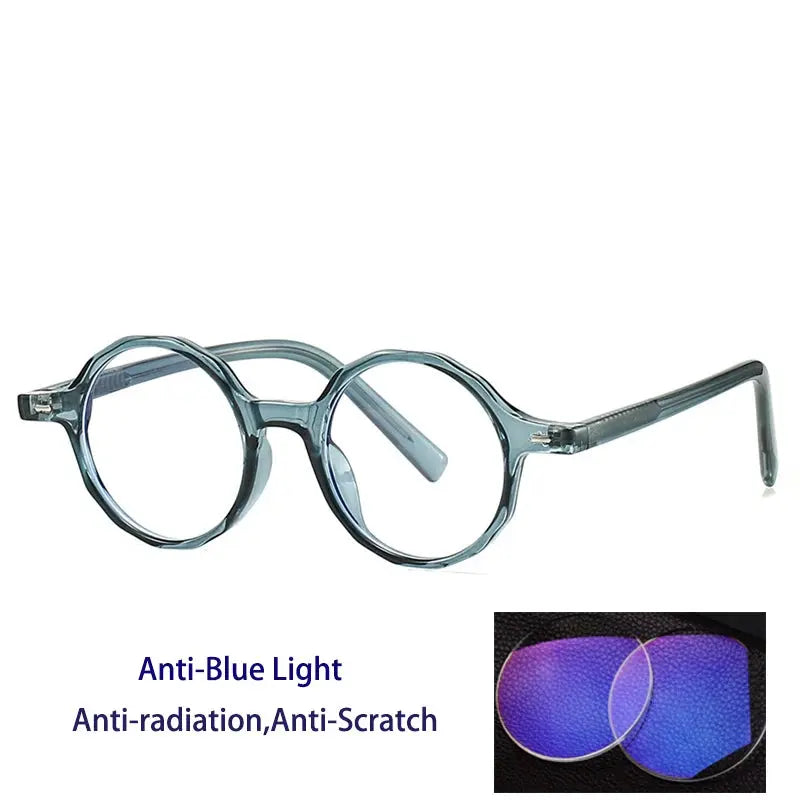 Women's Round Full Rim TR90 Reading Glasses 28008 — view 7 | Rx Spectacle