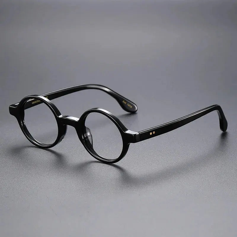 Women's Round Full Rim Acetate Prescription Glasses 56002 — view 7 | Rx Spectacle