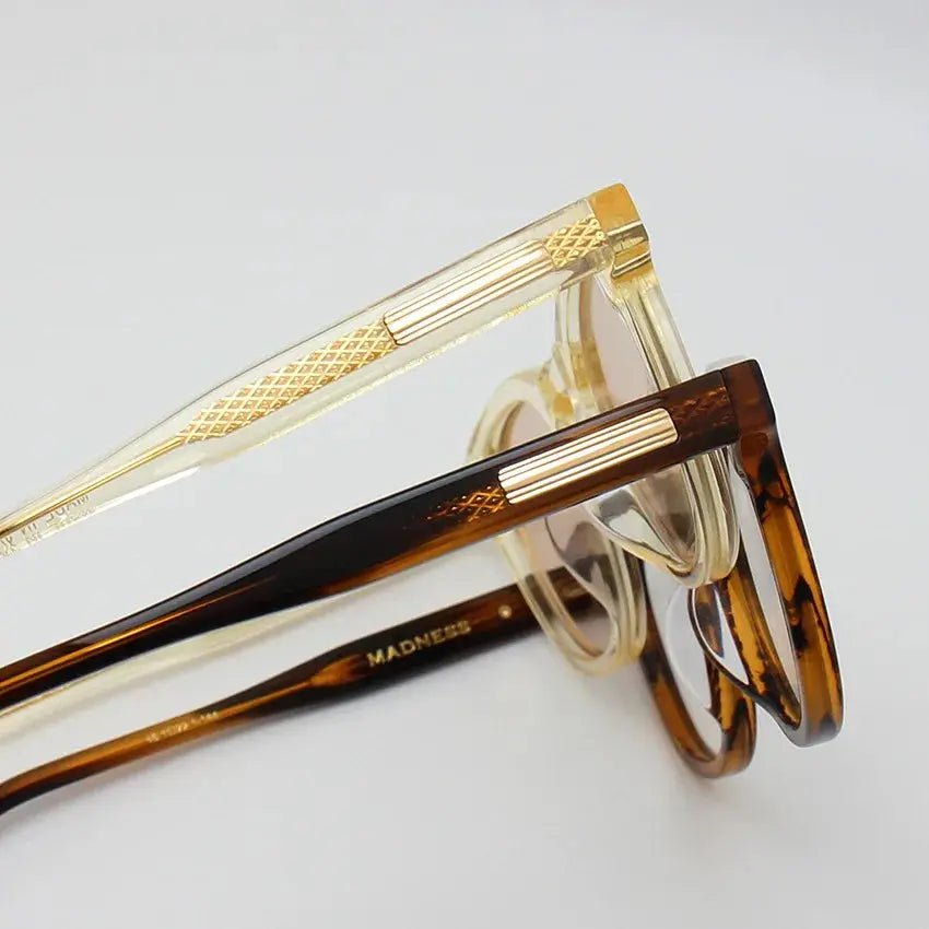 Unisex Square Full Rim Acetate Prescription Glasses 4946 — view 5 | Rx Spectacle