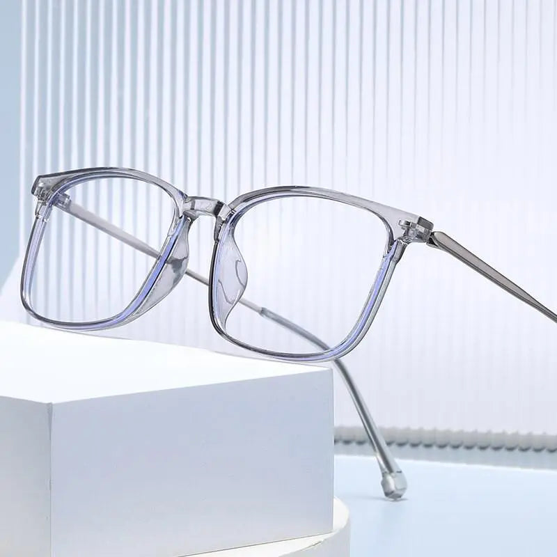 Unisex Square Full Rim TR90 Prescription Glasses 81250 — view 8 | Rx Spectacle
