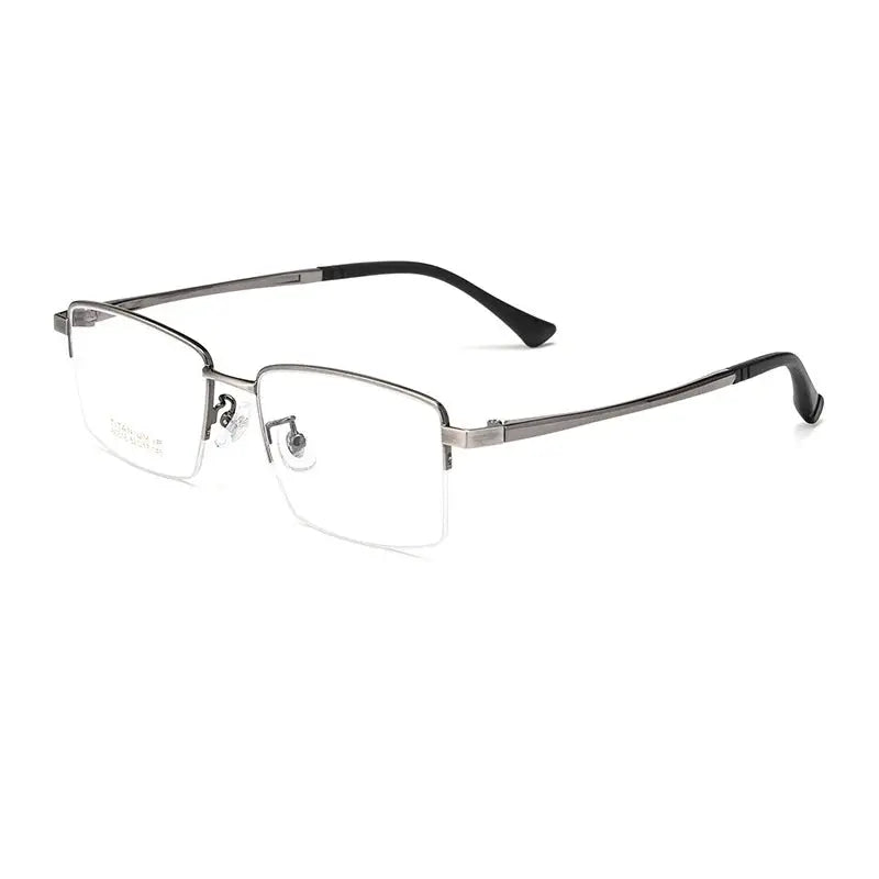 Women's Square Full Rim Alloy Prescription Glasses 8001500 — view 4 | Rx Spectacle