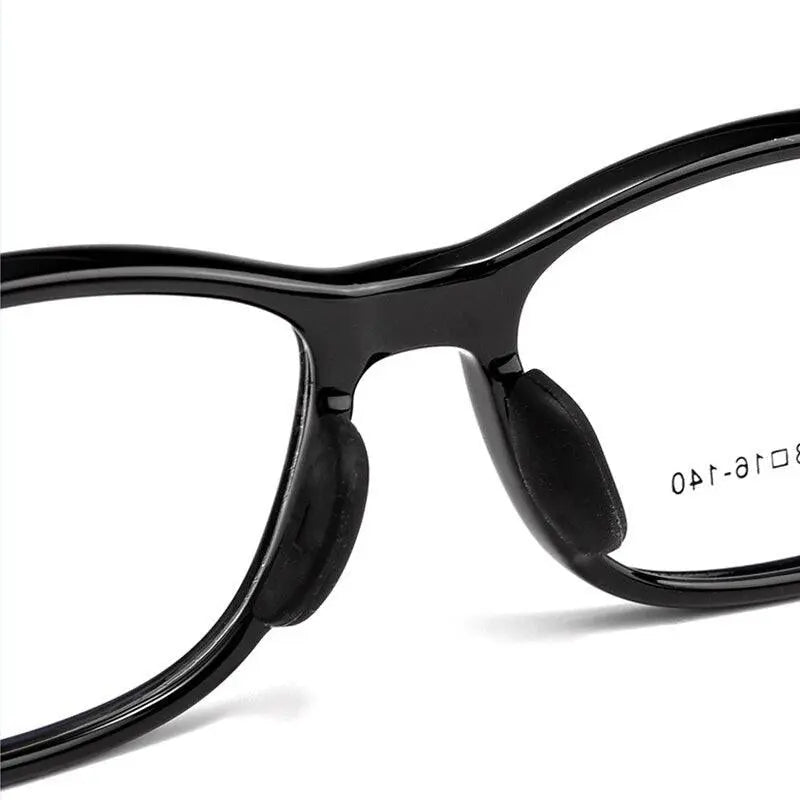Unisex Square Full Rim TR90 Screwless Prescription Glasses 901et — view 9 | Rx Spectacle