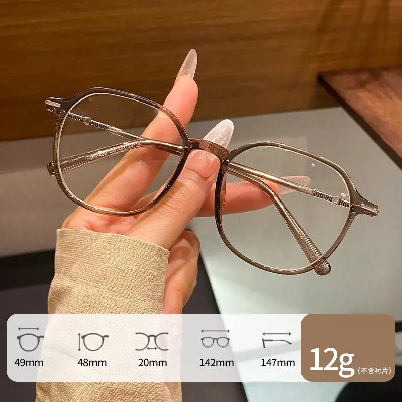 Unisex Polygon Full Rim TR90 Prescription Glasses 210499 — view 3 | Rx Spectacle