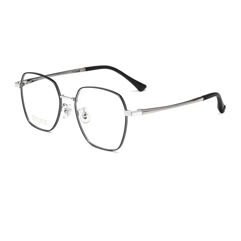 Women's Polygon Full Rim Prescription Glasses 680013 — view 3 | Rx Spectacle