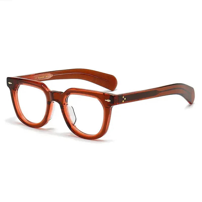 Unisex Square Full Rim Acetate Prescription Glasses 2447 — view 1 | Rx Spectacle