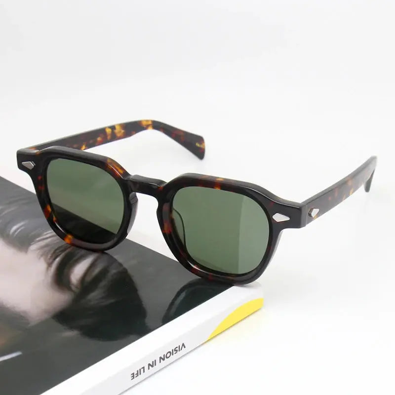 Unisex Square Full Rim Acetate Prescription Glasses 23145 — view 7 | Rx Spectacle