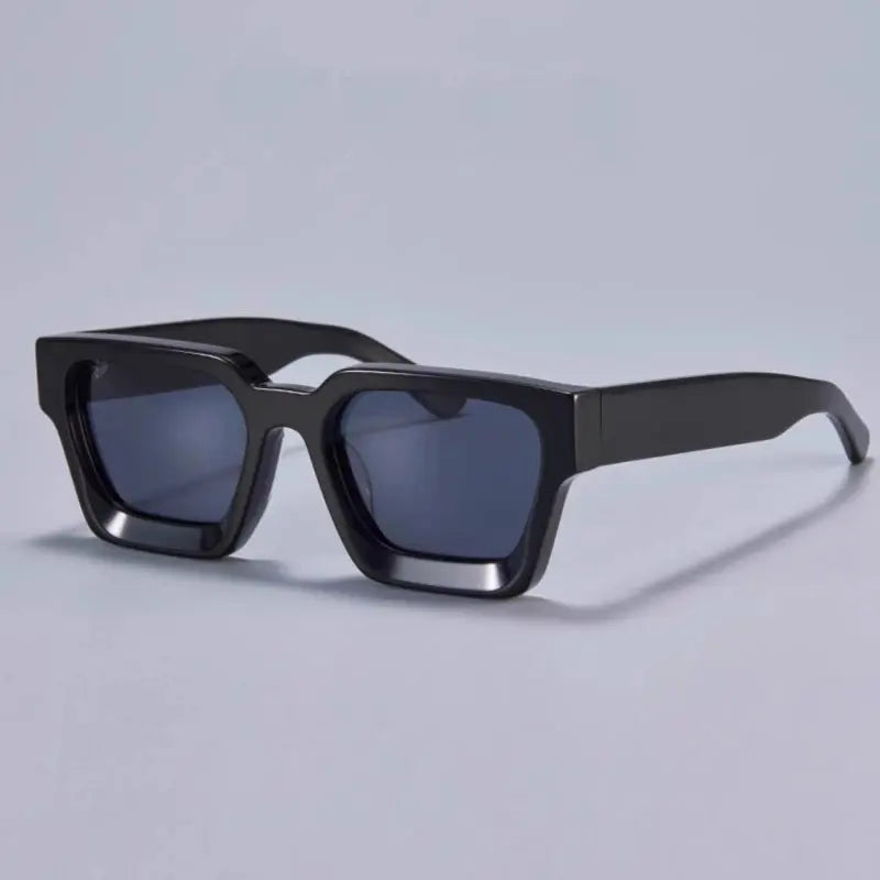 Unisex Square Full Rim Acetate Prescription Glasses 721439 — view 4 | Rx Spectacle