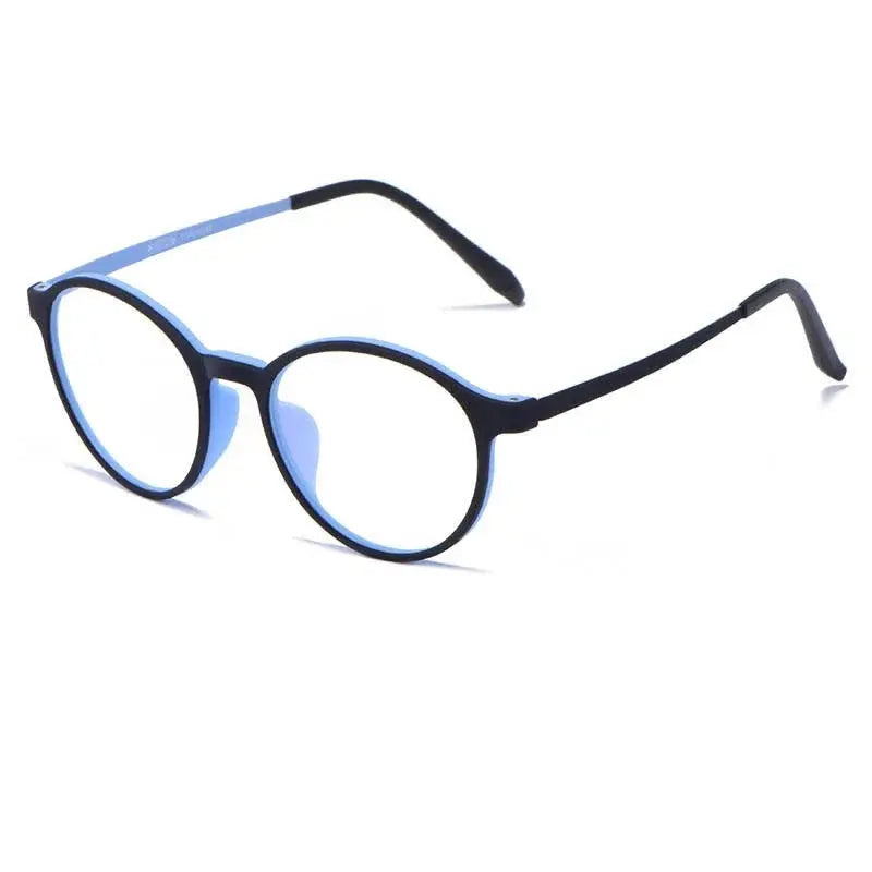Women's Oval Full Rim Titanium Prescription Glasses 693050 — view 5 | Rx Spectacle
