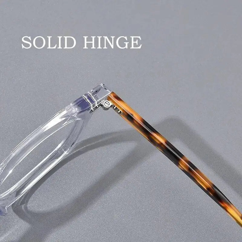 Unisex Square Full Rim Acetate Prescription Glasses Kbt98612 — view 4 | Rx Spectacle
