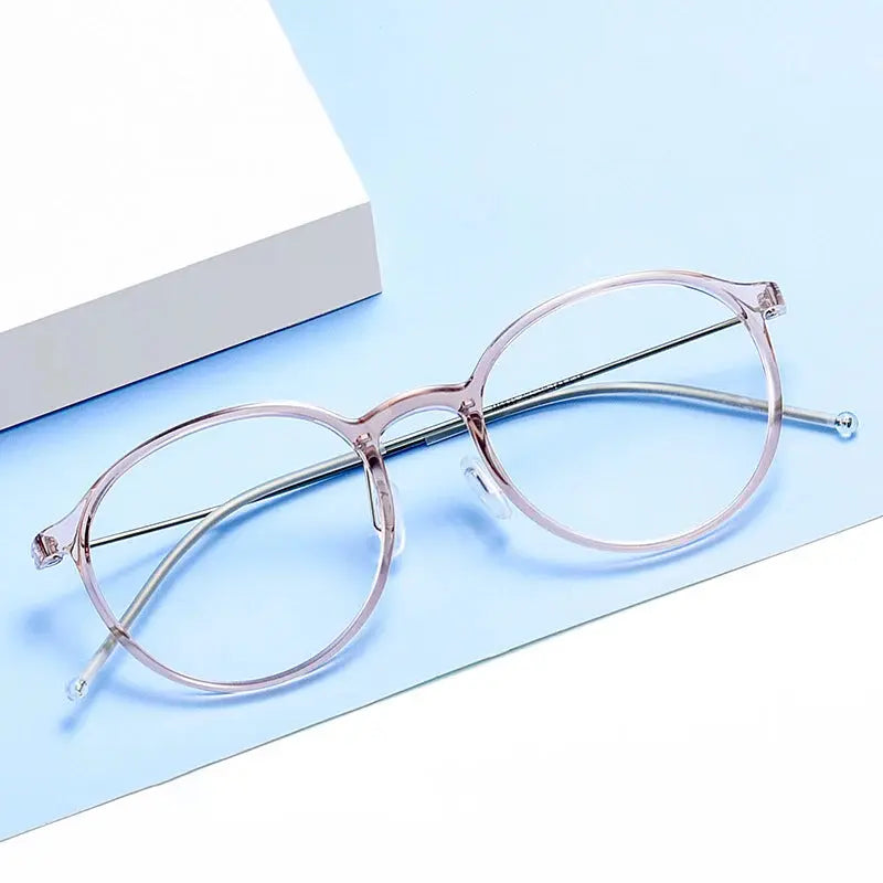 Women's Oval Full Rim TR90 Prescription Glasses 58259 — view 1 | Rx Spectacle