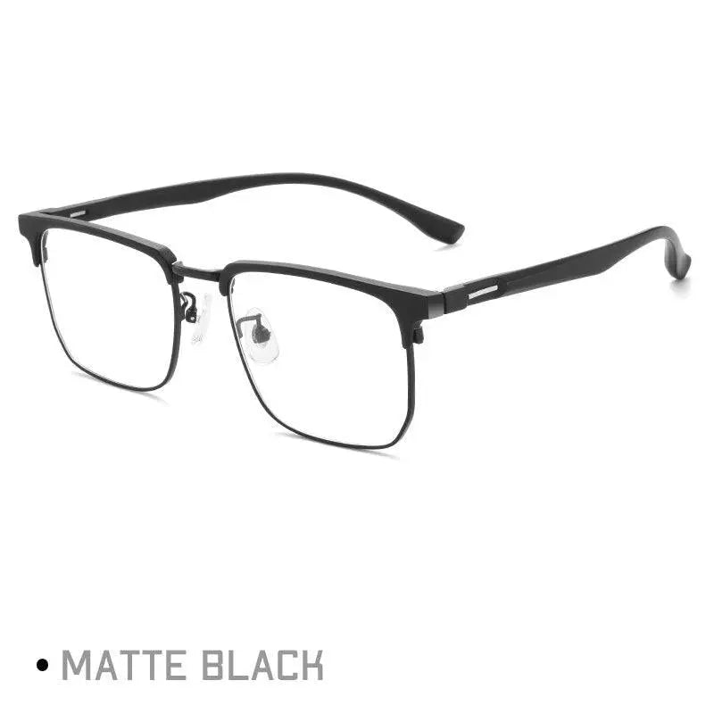 Unisex Square Full Rim TR90 Prescription Glasses Tm12 — view 4 | Rx Spectacle