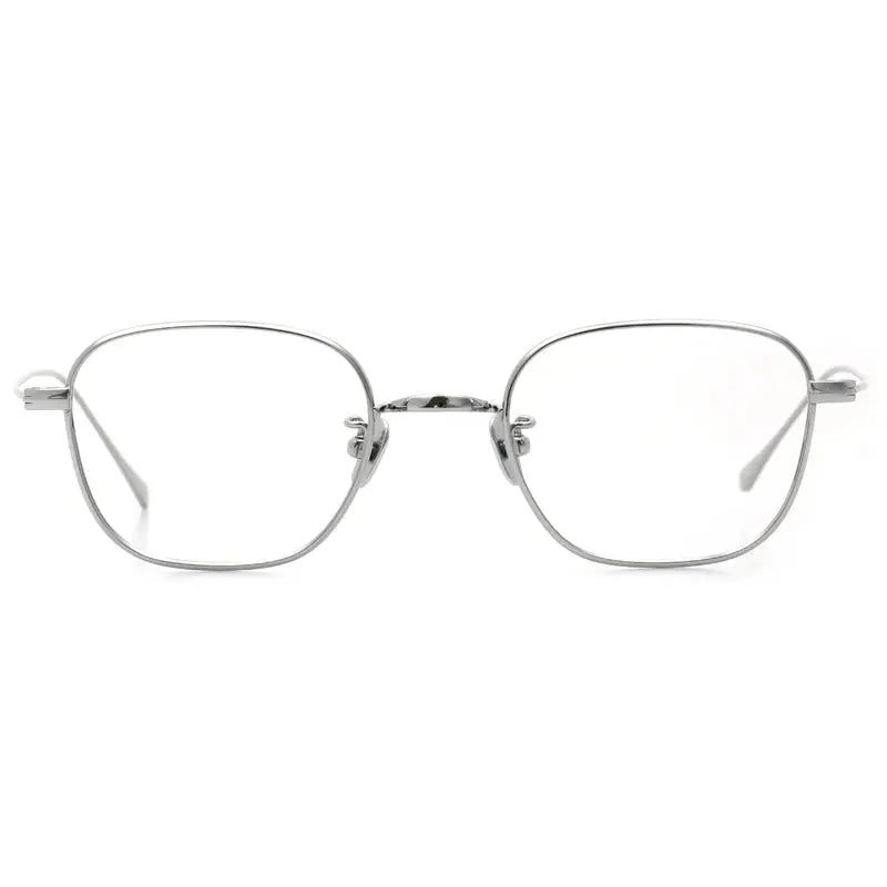 Unisex Square Full Rim Titanium Prescription Glasses 199gms — view 8 | Rx Spectacle