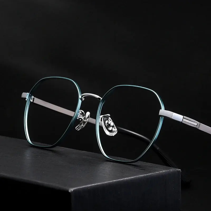 Women's Polygon Full Rim Prescription Glasses 480003 — view 1 | Rx Spectacle