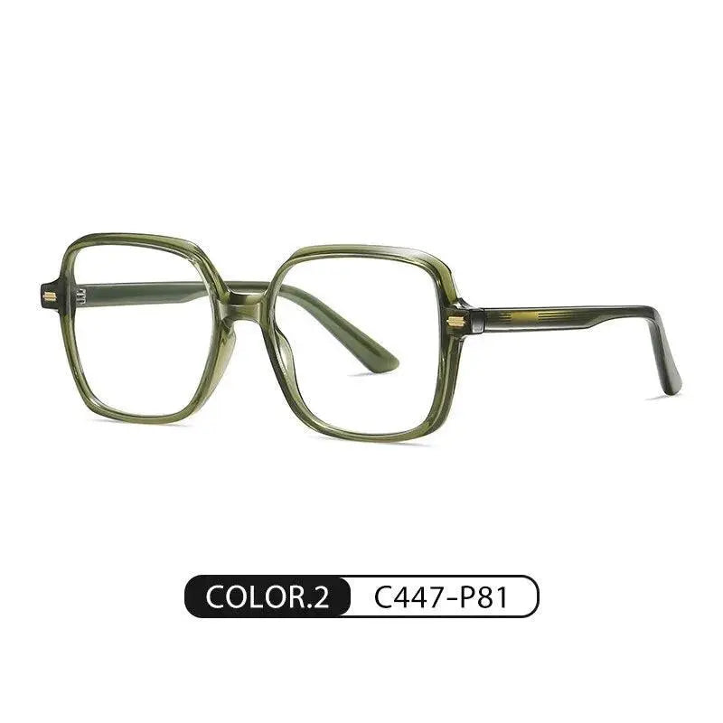 Men's Square Full Rim Titanium Prescription Glasses Bc907 — view 7 | Rx Spectacle