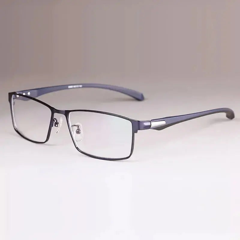 Unisex Square Semi-Rimless TR90 Prescription Glasses 561718 — view 10 | Rx Spectacle