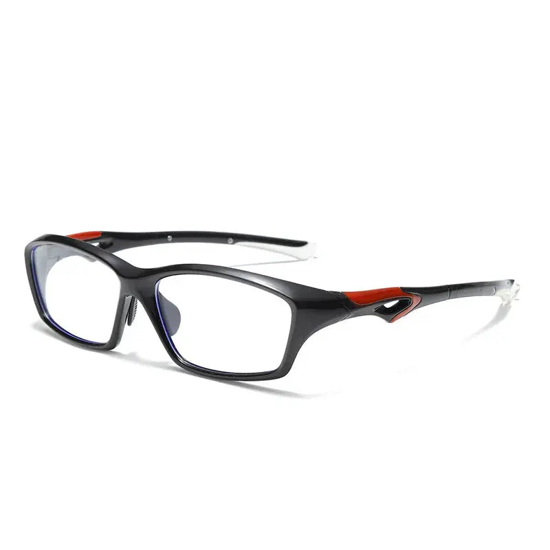 Unisex Square Full Rim TR90 Sports Glasses Y81277 — view 5 | Rx Spectacle