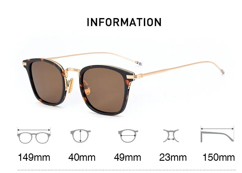 Men's Square Full Rim Alloy Prescription Glasses X905 — view 8 | Rx Spectacle