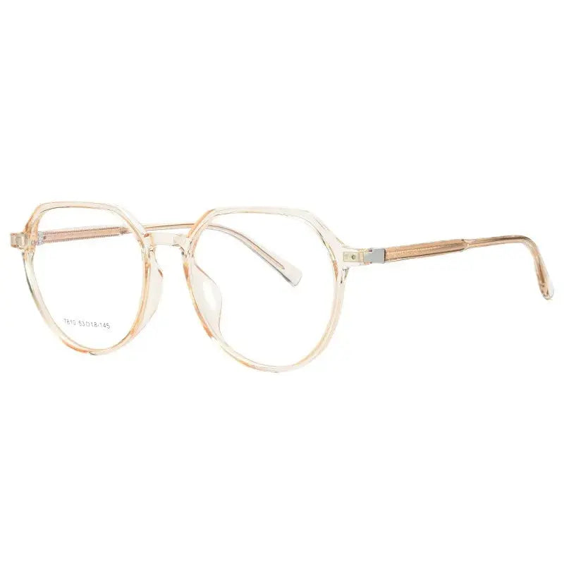 Unisex Oval Full Rim TR90 Flat Top Reading Glasses 7810 — view 1 | Rx Spectacle