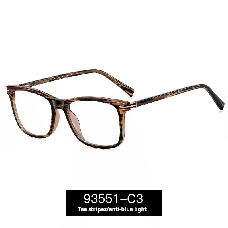 Women's Square Full Rim TR90 Prescription Glasses 93551 — view 5 | Rx Spectacle