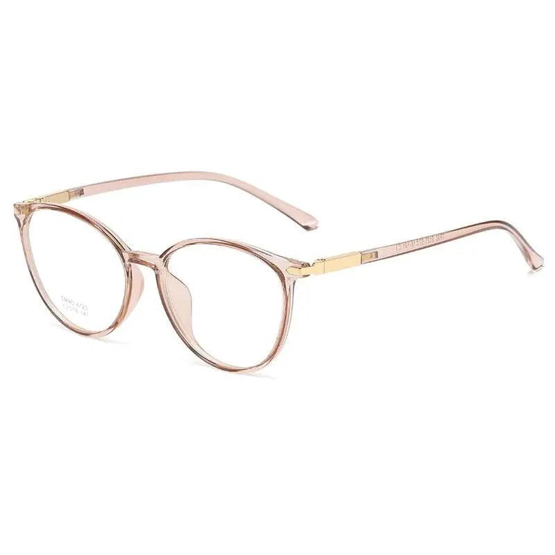Women's Round Full Rim TR90 Prescription Glasses 8123 — view 6 | Rx Spectacle