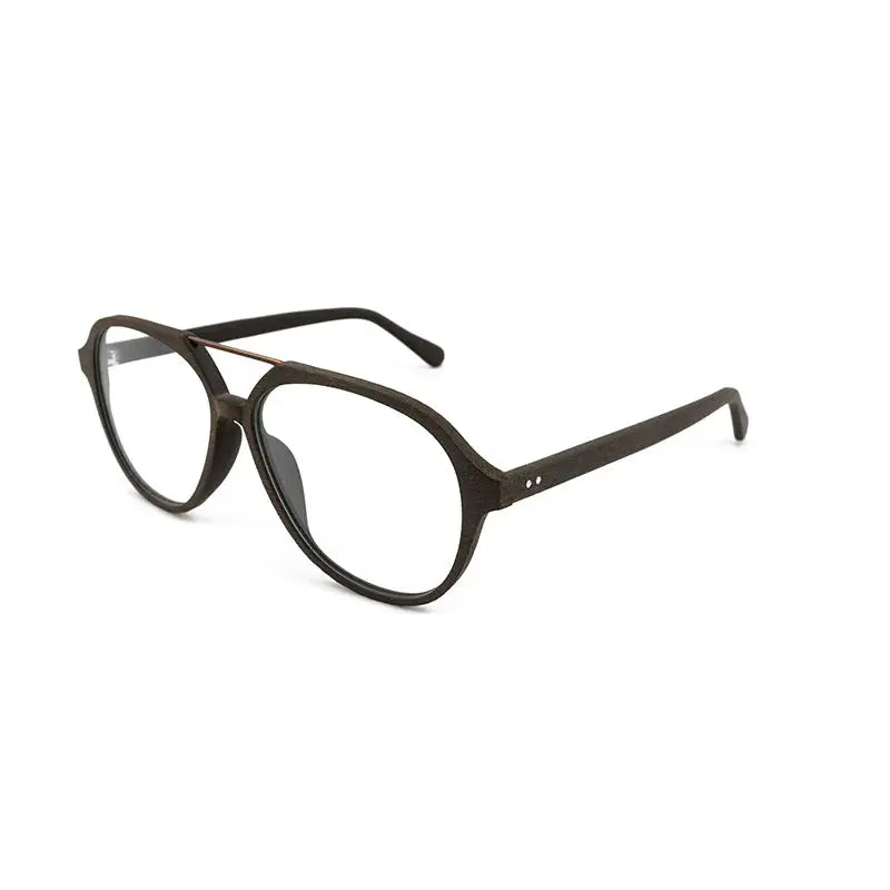 Unisex Oval Full Rim Acetate Double Bridge Prescription Glasses 946032 — view 6 | Rx Spectacle