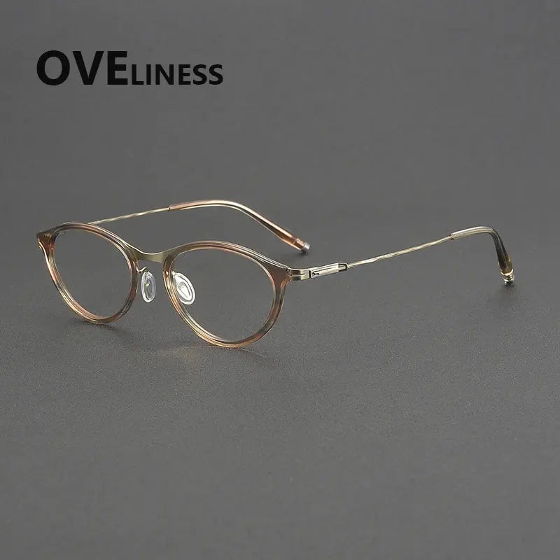 Unisex Square Full Rim Titanium Prescription Glasses 202516 — view 3 | Rx Spectacle