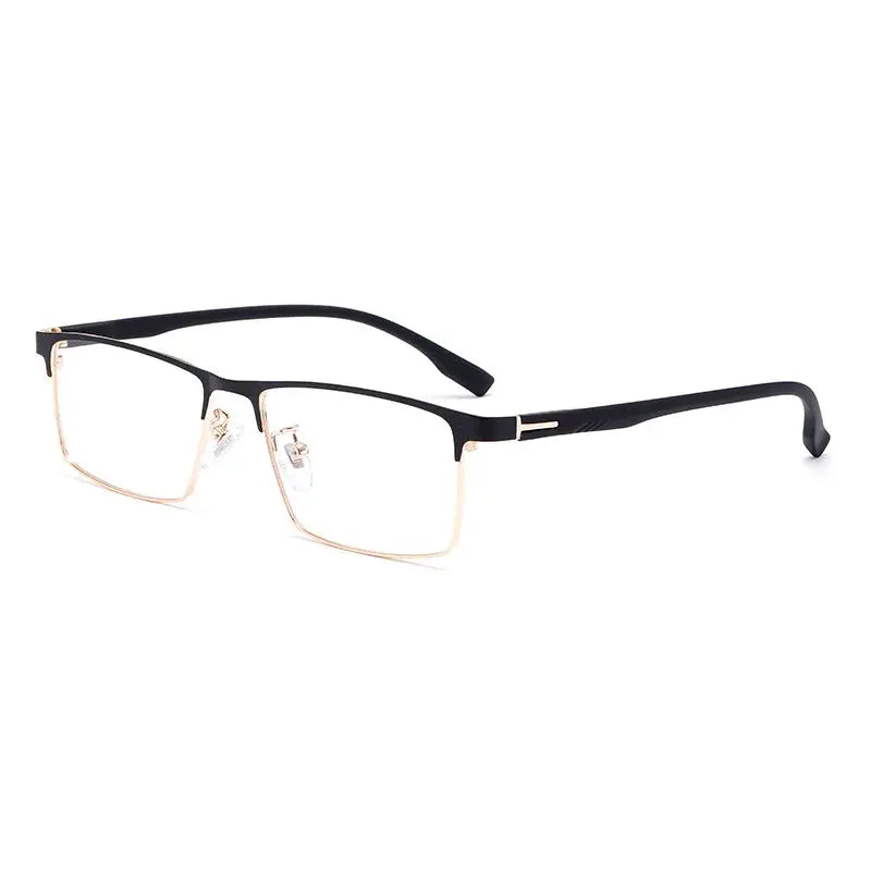 Men's Square Full Rim TR90 Prescription Glasses Y9522 — view 7 | Rx Spectacle
